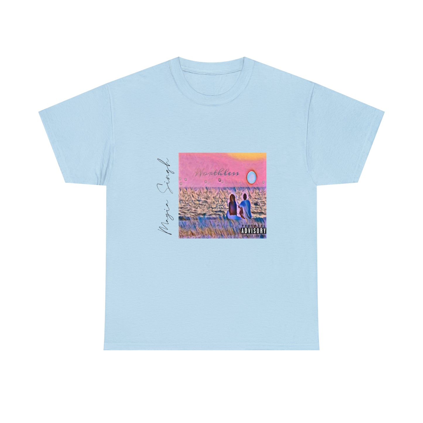 Mayia Singh “Worthless” Heavy Cotton Tee